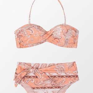 Cupshe Bikini NWT, high waisted bottoms